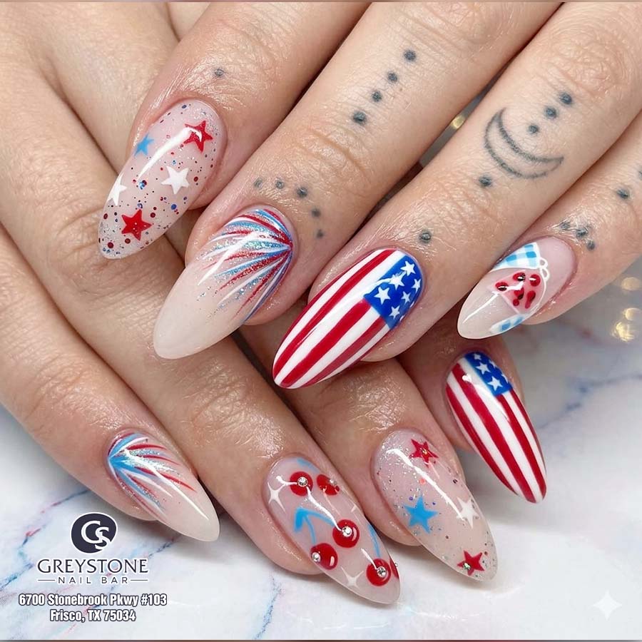 Grey Stone Nails Bar